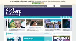 Desktop Screenshot of esharp.eu